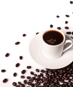 Alternative view of Klikel Espresso Cup And Saucer Set - White Cappuccino Cup - Demitasse Cup - Espresso Mug - Small Coffee Cups For Cuban Coffee or Italian Espresso - Espresso Cups Set Of 6 Espresso Set