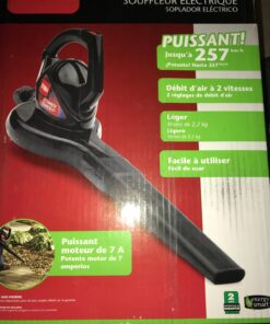 Toro 51585 Power Sweep Electric Leaf Blower, 7 Amp 2-Speed , Black , 160 mph Blower Blower Vac 31 71Jb7qwYJYL