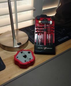 Real Avid Smart Bench Block - Premium Universal Armorers Block Made with Non-Marring Materials, Non-Slip Bench Block For Glock, 1911 & Other Guns, Magnetic Block Captures & Holds Small Pins Securely 31 71JbDoo1yML