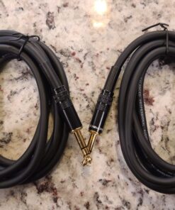 Monoprice XLR Male to 1/4-Inch TRS Male Cable - Gold Plated, High Fidelity and Eliminate Noise in the Recording Studio and On Stage, 16AWG, 6 Feet, Black 6Ft 22 71Jd0MV1UWL