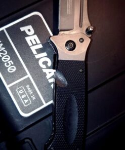 Tough Heavy Duty Everyday Carry Tanto Blade Ball Bearing Flipper Folding Pocket Knife with Sheath Black G10 - Black Tanto Blade 28 71Jfyhp8D L