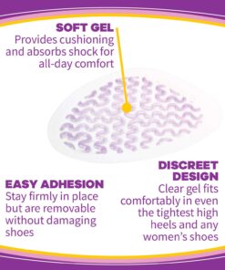Dr. Scholl's Ball of Foot Cushions for High Heels (One Size) // Relieve and Prevent Ball of Foot Pain with Discreet Cushions That Absorb Shock and Make High Heels More Comfortable Original Design 13 71Jh HAhKlL