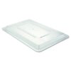 Rubbermaid Commercial Products Food Storage Box Lid for 2, 3.5, and 5 Gallon Sizes, Clear (FG331000CLR) Lid (2-5G)