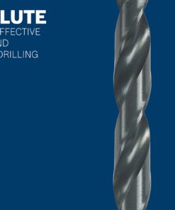BOSCH BL9IM 9-Piece Assorted Set Black Oxide Metal Drill Bits Impact Tough with Impact-Rated Hex Shank for Applications in Steel, Copper, Aluminum, Brass, Oak, MDF, Pine, PVC and More 10 71Ji7Hk9vSL