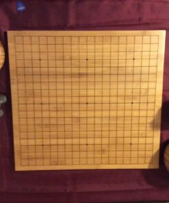 Brybelly Go Set All Natural Bamboo Wood Go Board | Bowls and 361 Bakelite Stones | 2-Player - Classic Chinese Strategy Board Game | Measures 19 x 19in Top Side or 13 x 13in Under Side Beginner's Board 41 71JiYadJSDL