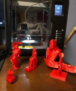 Monoprice Voxel 3D Printer - Fully Enclosed with Removable Heated Build Plate (150 x 150 x 150 mm) Touch Screen, 8GB And Wi-Fi, Black/Gray, Large 54 71JjrLMFhaL