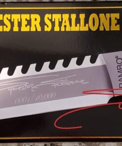 Rambo Knives Rambo First Blood Sylvester Stallone Signature Edition Knife 18 71Jk6Vi6gbL
