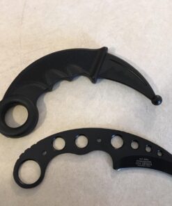MASTER USA E419-PP Polypropylene Karambit Training Knife, 7-Inch Overall,Black Black 25 71JkCPXjTL