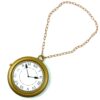 Skeleteen Jumbo Gold Clock Necklace - White Rabbit Clock, Hip Hop Rapper Clock - 1 Piece 25 71JlJgW C L