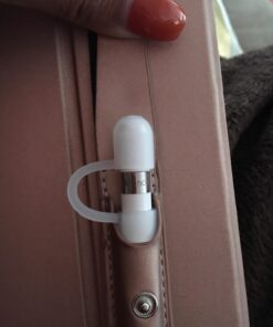 MoKo Pencil Cap Holder Fit Apple Pencil 1st Generation, USB Cable Tether and Pencil Cap, Fit New iPad 10th Generation 2022, iPad 9th/8th/7th/6th Gen, iPad Mini 5,White White 26 71JlUxkYKiL