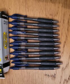 Pilot, G2 Premium Gel Roller Pens, Fine Point 0.7 mm, Navy Blue, Pack of 12 Navy Ink 16 71JlrgnkrBL