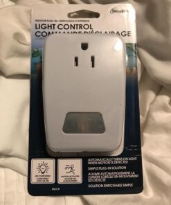 Westek MLC4BC Indoor Plug-In Motion Activated Light Control, No Size, White 1 47 71Jm KhG0kL