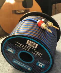InstallGear 14 Gauge Speaker Wire 100 ft Cable, 14 AWG Speaker Wire Cable, True Spec Soft Touch Cables | Great use for Car Audio Speaker Wire, Stereos, Home Theater Speakers, Surround Sound 100 Feet 40 71Jm6CBHh6L