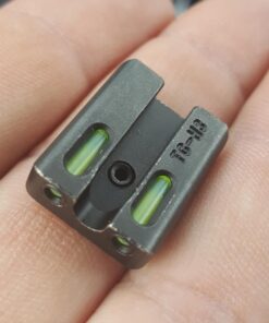 TRUGLO TFX PRO Handgun Sight | Compact Snag-Free Durable Shock-Resistant Glowing Tritium & Fiber-Optic Xtreme Night Sight for Handguns Glock 17/17L, 19, 22, 23, 24 and more 51 71JmX cvlEL