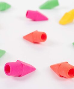 Charles Leonard Pencil Eraser Caps, Latex Free, Assorted Colors, 144/Box (71544) 7 71JmearkCPL