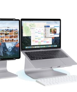 Rain Design mStand360 Laptop Stand with Swivel Base, Space Gray (10074) 14 71JmvdM2KFL