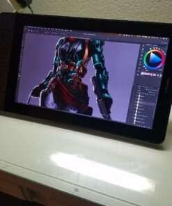 Drawing Tablet with Screen GAOMON PD1560 Drawing Monitor Art Tablet with Adjustable Stand, 10 Shortcut Keys, 15.6-inch Graphics Tablet for Mac, Windows PC 16 Inch PD1560 Classic 51 71JnApHhOpL