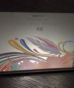Amazon Basics Premium Colored Pencils, Soft Core, 48 Count Set 48 Count (Pack of 1) 47 71Jp5znNmiL