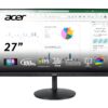 Acer CB272 Ebmiprx 27" FHD 1920 x 1080 Zero Frame Home Office Monitor | AMD FreeSync | 1ms VRB | 100Hz | 99% sRGB | Height Adjustable Stand with Swivel, Tilt & Pivot (Display Port, HDMI & VGA Ports) 27-inch FHD 100Hz 44 71JpC PXLUL