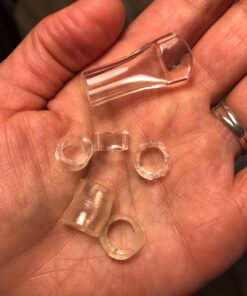 Abilitations ChewEase Pencil Topper, Clear, Set of 3 - 018676 7 71JpiE6FeJL