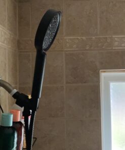 Cobbe Filtered Shower Head with Handheld, High Pressure 6 Spray Mode Showerhead with Filters, Water Softener Filters Beads for Hard Water - Remove Chlorine - Reduces Dry Itchy Skin, Matte Black Round 1. Matte Black 36 71Jqnjl6YtL