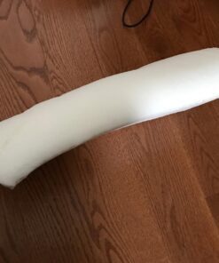 Cushy Form Bolster Pillow for Lumbar and Leg Support - 20.5 x 8 x 4.5 Inches Half Moon Memory Foam Cushion for Stomach, Back & Side Sleepers - Roll Pillows for Back and Neck w/Washable Cover Semi Roll - 4.5" 53 71Jr8cJvv2L 3