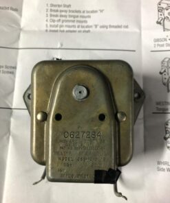 Supco SM999 Evaporator Fan Motor, Replaces Robertshaw 33-114, 33-112, 33-110, Mars 90999, and GEM 240-series - Black 1 Count (Pack of 1) 16 71JrP9o2B4L