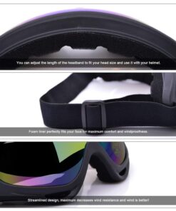 FREEHAWK® Adjustable UV Protective Outdoor Glasses Motorcycle Goggles Dust-proof Protective Combat Goggles Military Sunglasses Outdoor Tactical Goggles to Prevent Particulates in Colorful 17 71JrltGLjAL