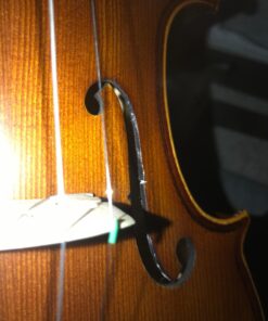 Bunnel Pupil Violin Outfit 4/4 Full Size By Kennedy Violins - Carrying Case and Accessories Included - Solid Maple Wood and Ebony Fittings 35 71JsrvxEdYL