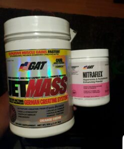 GAT SPORT Nitraflex Advanced Pre-Workout Powder, Increases Blood Flow, Boosts Strength and Energy, Improves Exercise Performance, Creatine-Free (Fruit Punch, 30 Servings) Fruit Punch 11 Ounce (Pack of 1) Standard Packaging 27 71JtBQa2H7L
