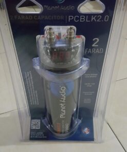 Planet Audio PCBLK2.0 – 2 Farad Car Capacitor for Energy Storage to Enhance Bass Demand from Audio System 36 71JtsyVAz6L