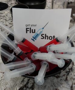 EZ-Inject 25 Pack Plastic Syringes for Jello Shots 1.5oz - 100% Safe and Reusable Jello Shot Syringes with Caps - Medium Syringe Shots Holiday and Halloween Party Supplies for Adults 41 71Ju1a9m4L