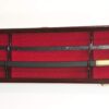 1 Sword Display Case Cabinet Stand Holder Wall Rack Box - Lockable w/ 98% UV Protection Cherry 39 71Jw8KggWL
