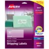 Avery Printable Shipping Labels with Sure Feed, 2" x 4", Matte Clear, 250 Blank Mailing Labels (8663) 1 Pack 2 71Jw8hlVR8L