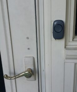 SadoTech Wireless Doorbells for Home, Apartments, Businesses, Classrooms, etc. - 1 Door Bell Ringer & 1 Plug-In Chime Receiver, Battery Operated, Easy-to-Use, Wireless Doorbell w/LED Flash, Gray 33 71JwixeclQL