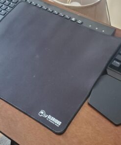 Glorious Large Gaming Mouse Mat/Pad - Stitched Edges, Black Cloth Mousepad | 11x13 (G-L) 19 71JwyK5iwGL