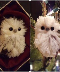 Kurt Adler C2289 5.1" Silver Hanging Owl Christmas Ornament 2 Assorted 36 71Jxg9piuiL