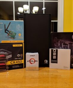 AMD YD200GC6FBBOX Athlon 200GE 2-Core 4-Thread AM4 Socket Desktop Processor with Radeon Vega Graphics 23 71Jyp3CTMdL