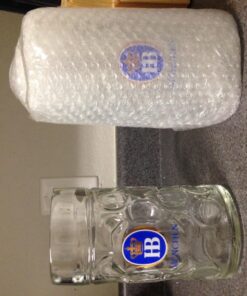 1 Liter HB "Hofbrauhaus Munchen" Dimpled Glass Beer Stein 28 71Jzw8 wqL