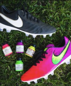 Angelus Neon Leather Paint 1oz 12 Color Set Kit For Sneakers, Shoes Boots, Jackets, Shirts, Cups, & More- Made in USA 29 71Jzyac3uaL