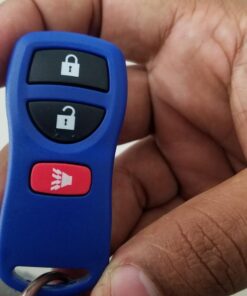 KeylessOption Keyless Entry Remote Control Car Key Fob Replacement for KBRASTU15, CWTWB1U733-Blue Blue 18 71K aEIUVoL