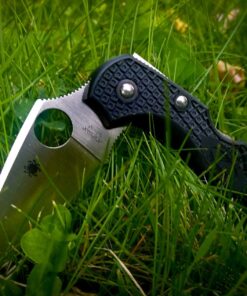 Spyderco PlainEdge Black 32 71K pu z2xL