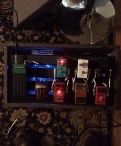 Donner DP-2 Guitar Pedal Power Supply High Current 10 Isolated DC Output for 9V/12V/18V Effect Pedals 54 71K0QDCNL