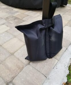 ABCCANOPY Canopy Weights 112 LBS Gazebo Tent Sand Bags,4pcs-Pack (Black) Medium Black 28 71K0Zw0ubyL