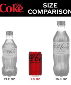 Coke Zero Sugar Diet Soda Soft Drink, 7.5 fl oz, 10 Pack 7.5 Ounce Can (Pack of 10) 11 71K1KPl90XL