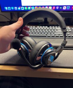 JBL Quantum 810 - Wireless Over-Ear Performance Gaming Headset with Noise Cancelling, Black, Medium 54 71K1sb0W78L