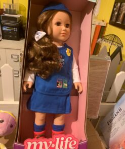 Emily Rose 18 Inch Doll Clothes | 18" Doll Daisy Girl Scout-Inspired 5 Piece Doll Clothing Uniform, Including Tunic with Embroidered Patches! | Gift Boxed! 41 71K1zWiN1gL