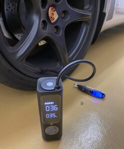 Fanttik X8 APEX™ Tire Inflator Portable Air Compressor, 2X Faster Inflation, 150PSI Cordless with LCD Dual Screen, Suitable for MPV, Cars, E-Bikes, Motorcycles, For Up to 26.3 Inch Tires Black Standard Package 44 71K2yey3sZL