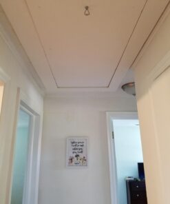 Attic Ease Pweter Rod AEPSP Ladder Pull System Kit Finish, Pewter 31 71K30RmiKDL