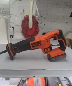 BLACK+DECKER 20V MAX* Cordless Reciprocating Saw Kit (BDCR20C) 32 71K3MlzRucL